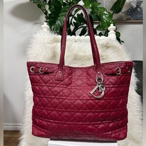 Authentic Christian Dior Cannage Panarea Tote